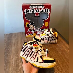 Old Order Disney, Mickey Mouse Chunky Sneakers Shoes‎ Sz 8.5 Women’s
